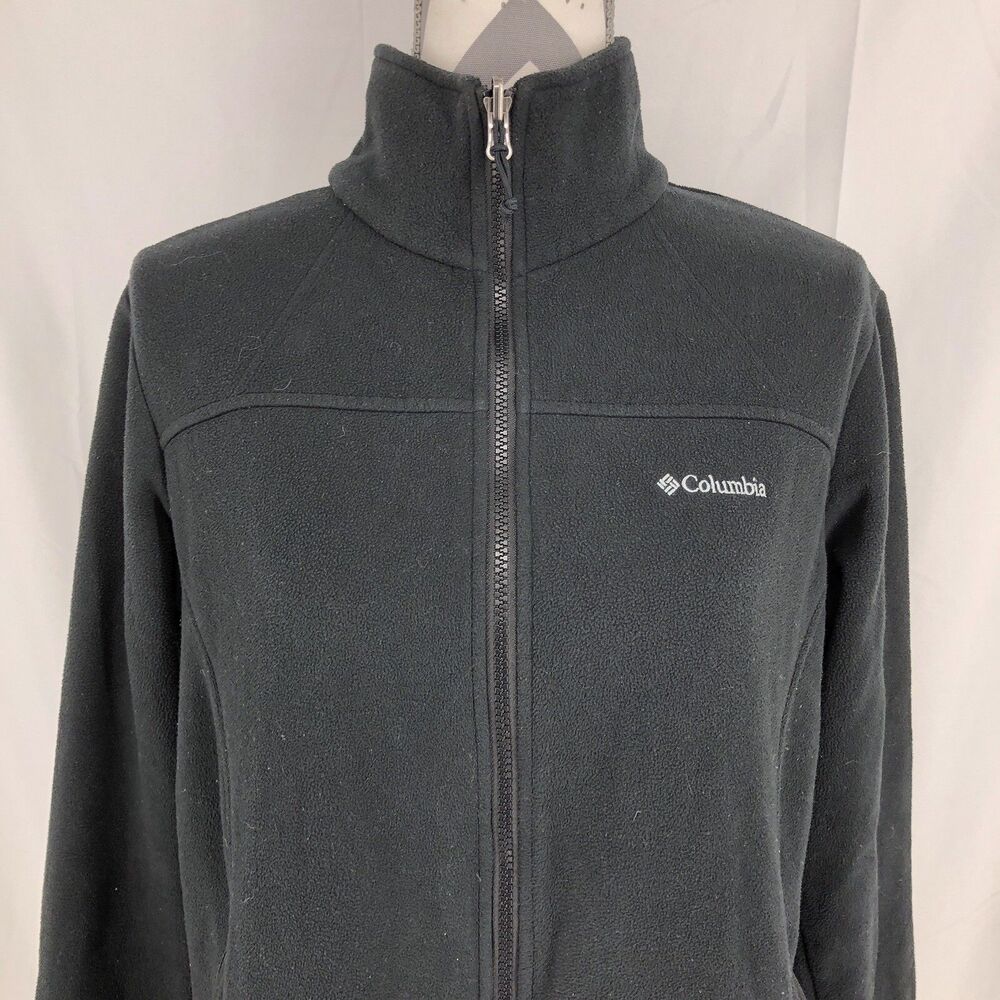 Columbia Fleece Falls II Full Zip Jacket Black XL0098 1844621 Large
